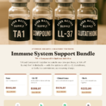 immune system support bundle infographic