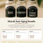 skin anti aging bundle infographic